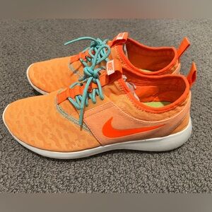 Vibrant Orange Nike Sneakers